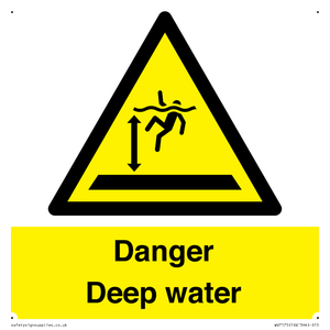 Danger Deep water